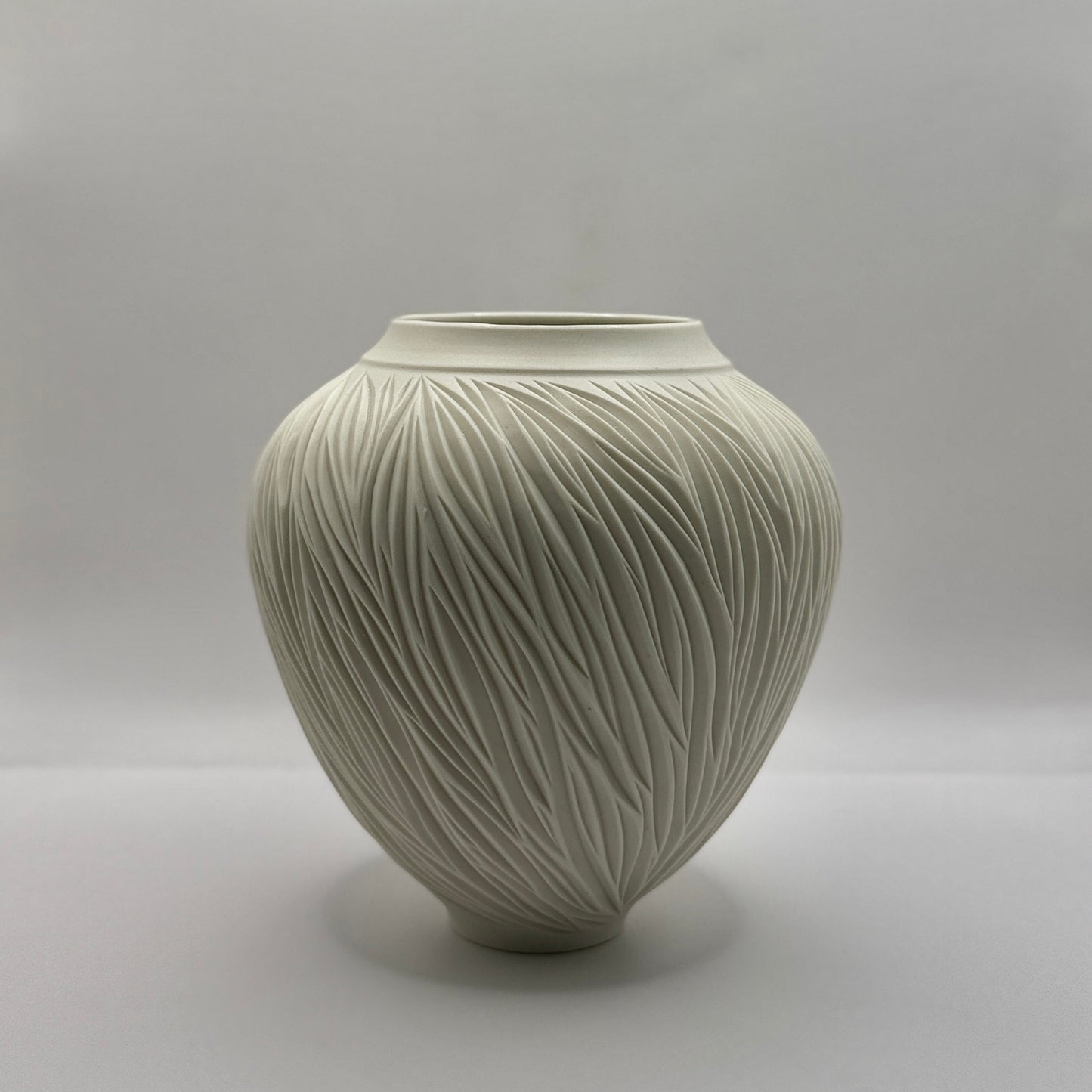 Carved Porcelain Vessel