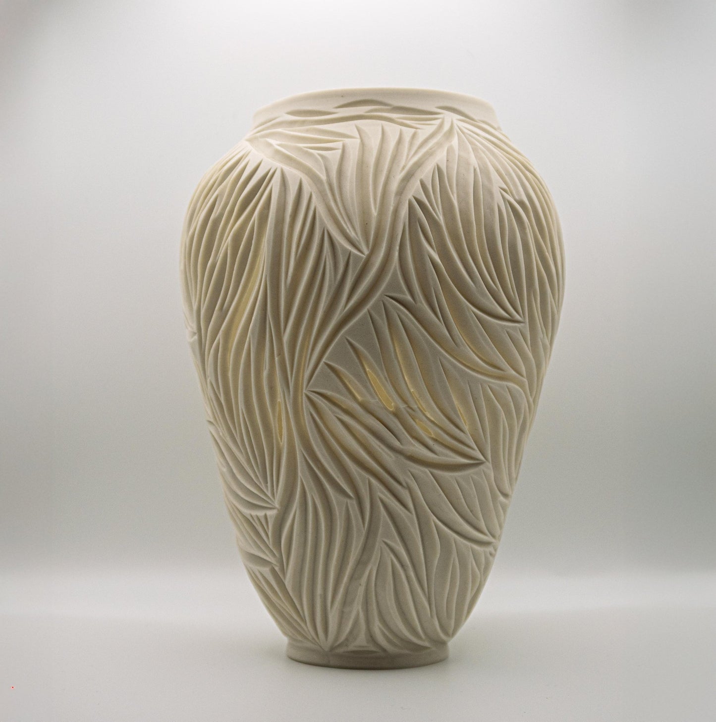White Porcelain Vase XV - Jasmine Samuels Ceramics
