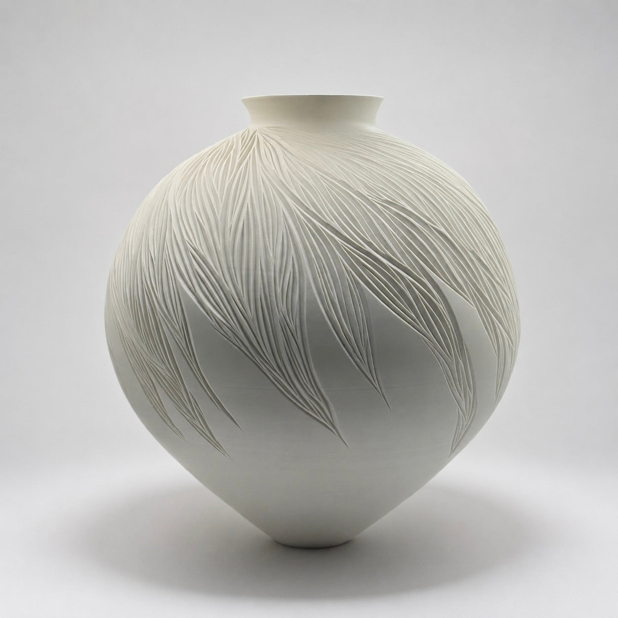Moon Jar (Carved Porcelain)