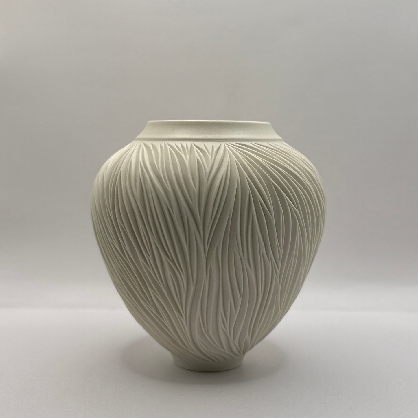 Carved Porcelain Vessel