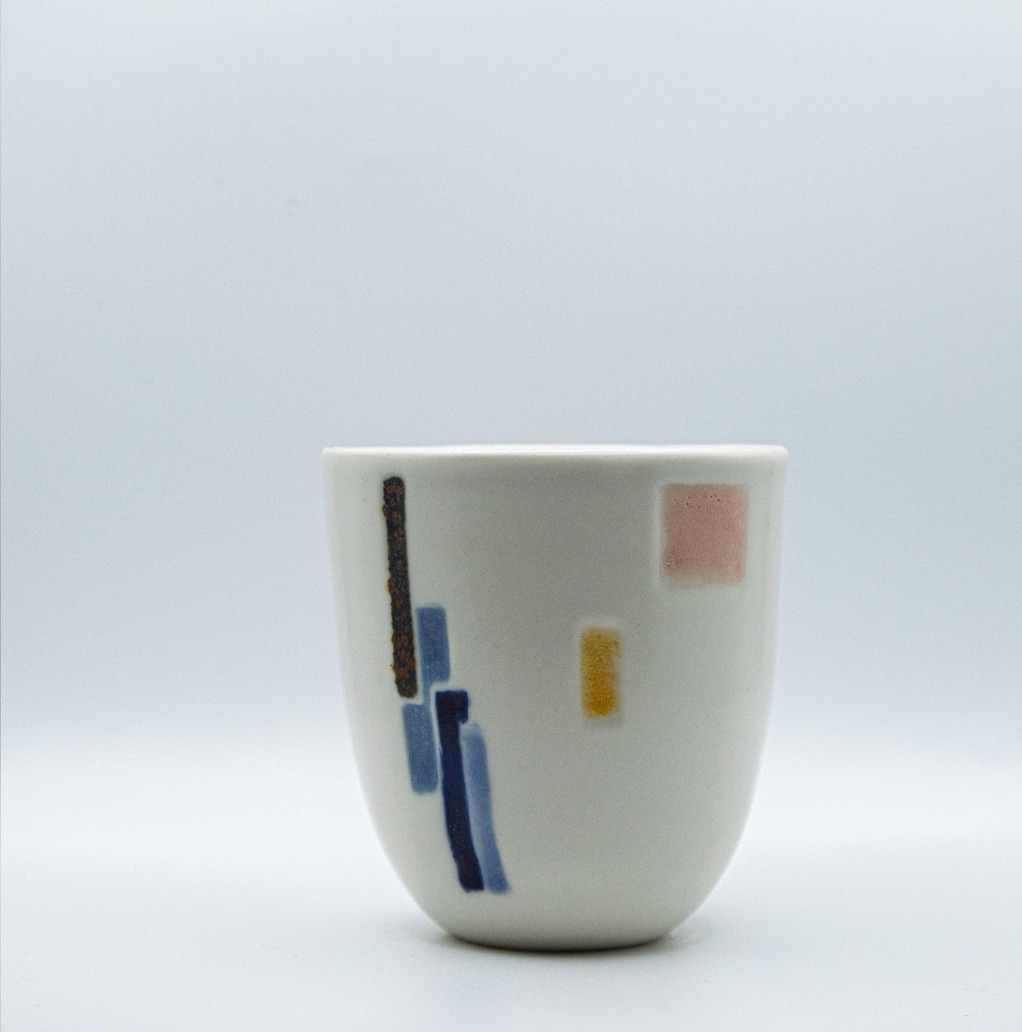 Porcelain Cup: Abstract - Jasmine Samuels Ceramics
