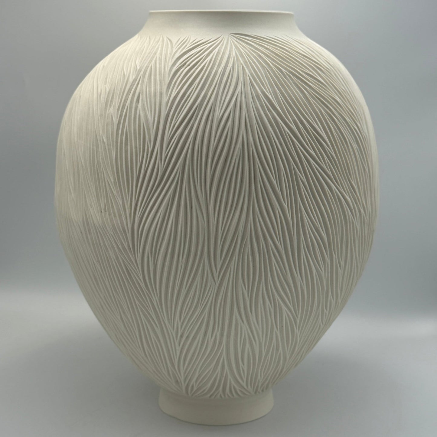 Porcelain Moon Jar - Jasmine Samuels Ceramics