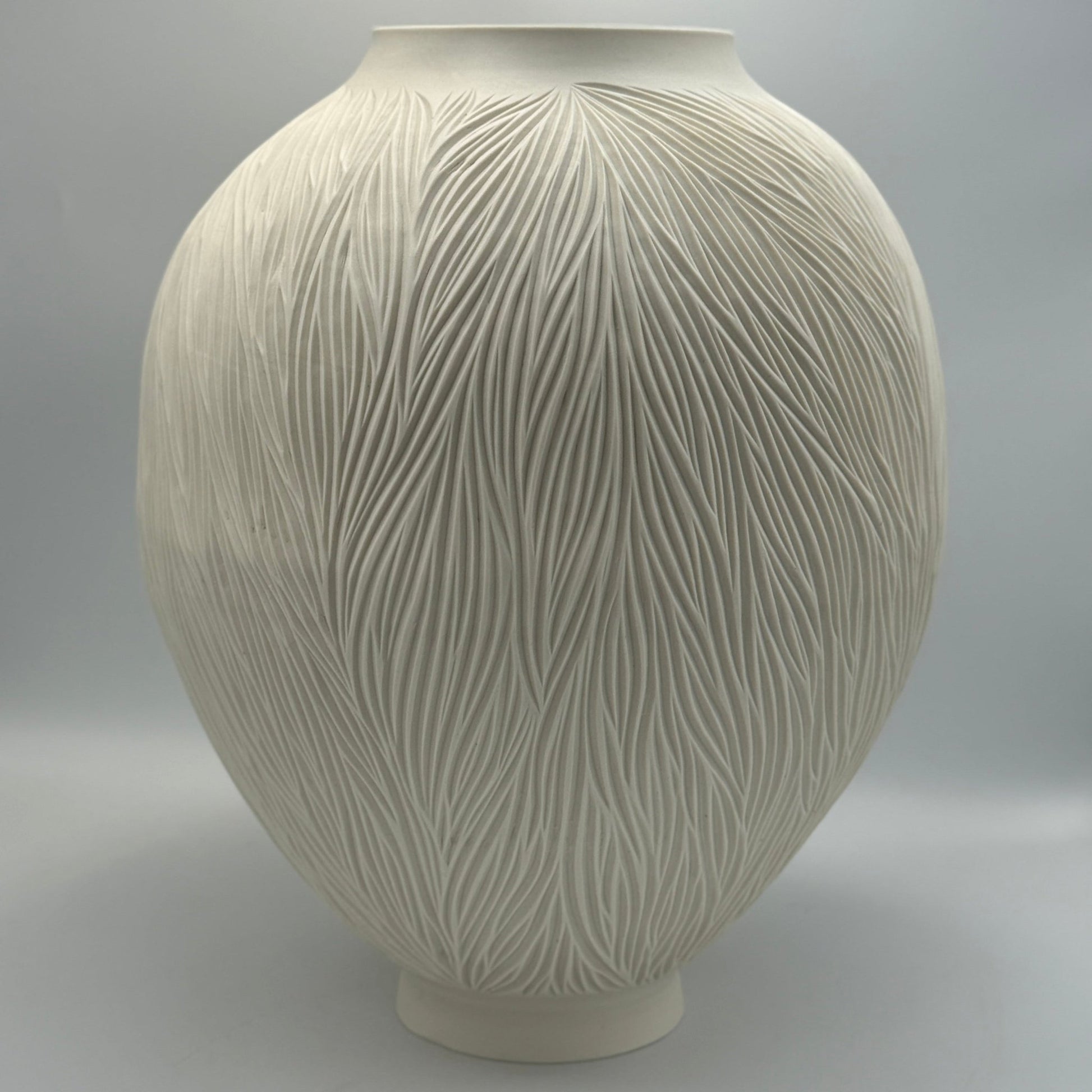 Porcelain Moon Jar - Jasmine Samuels Ceramics