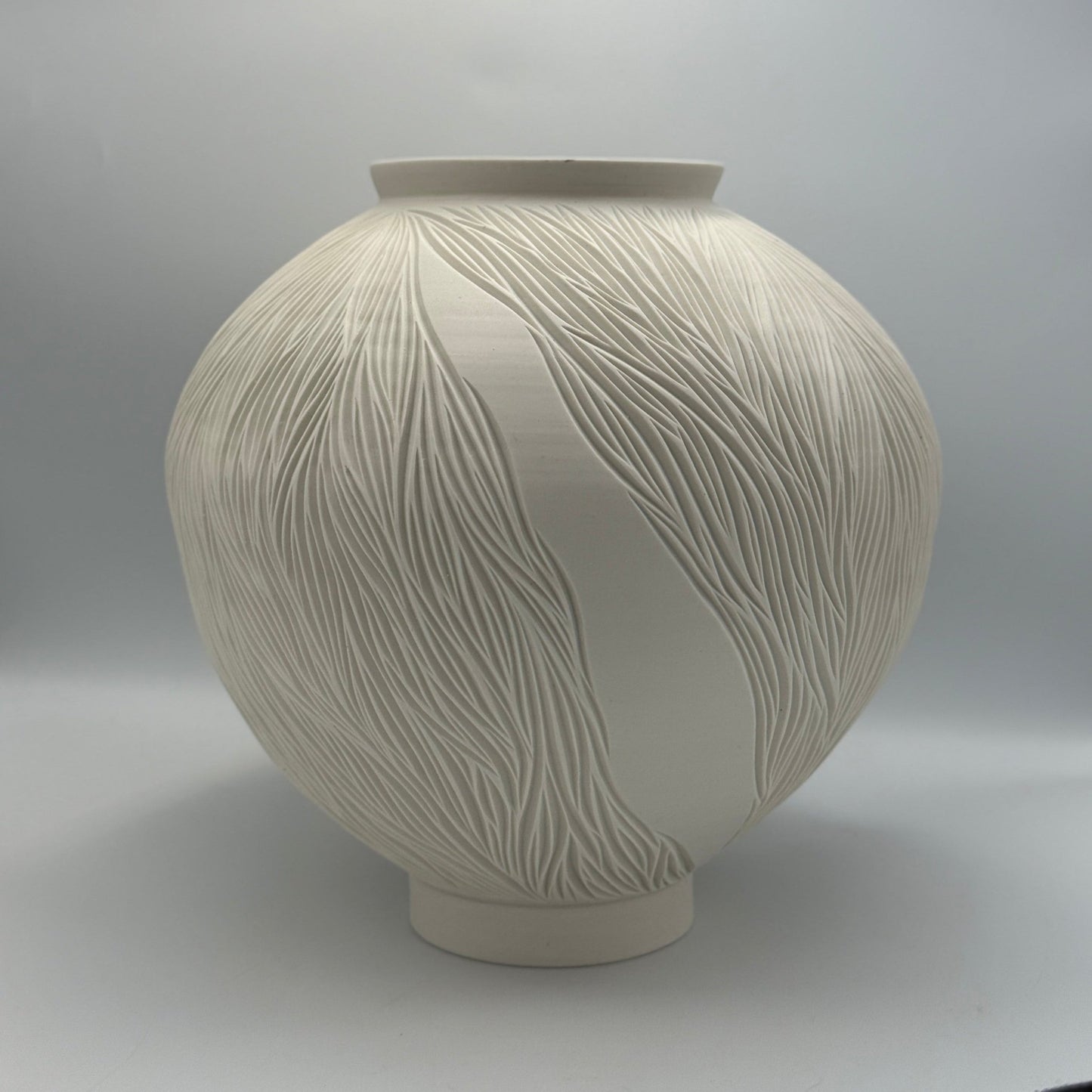 Porcelain Moon Jar - Jasmine Samuels Ceramics