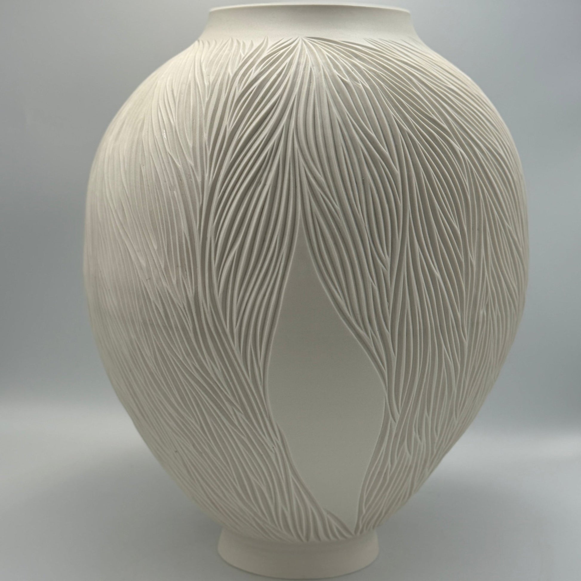 Porcelain Moon Jar - Jasmine Samuels Ceramics