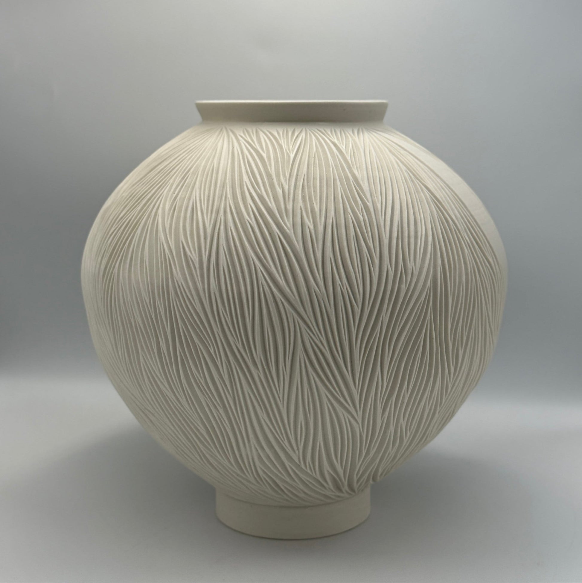 Porcelain Moon Jar - Jasmine Samuels Ceramics