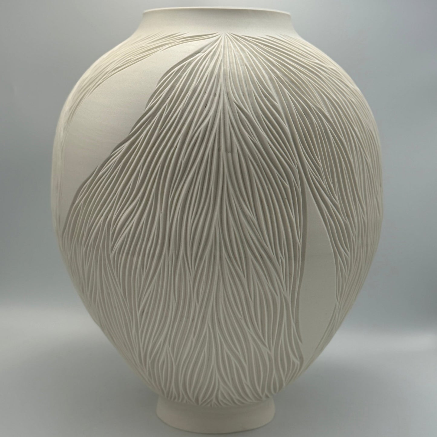 Porcelain Moon Jar - Jasmine Samuels Ceramics