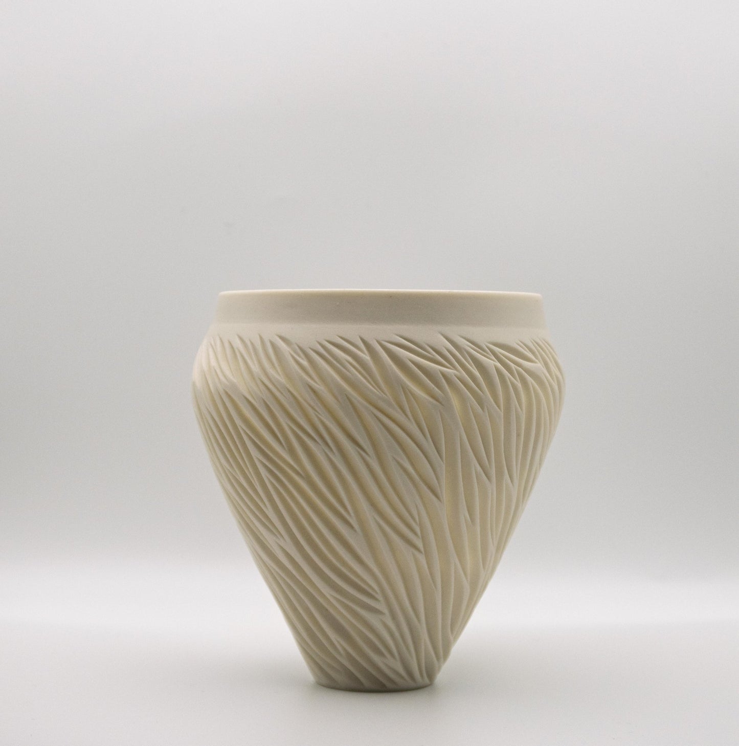 White Porcelain Vase VI - Jasmine Samuels Ceramics