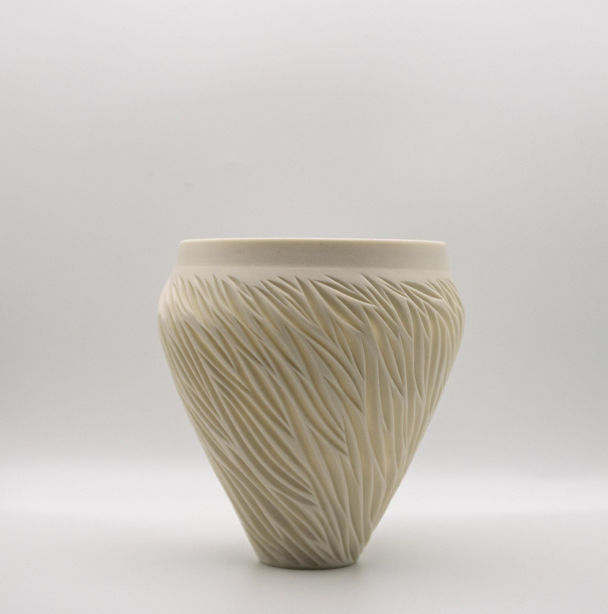 White Porcelain Vase VI - Jasmine Samuels Ceramics