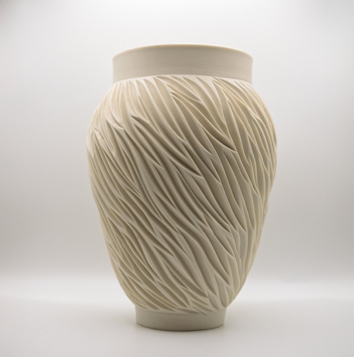 White Porcelain Vase XI - Jasmine Samuels Ceramics