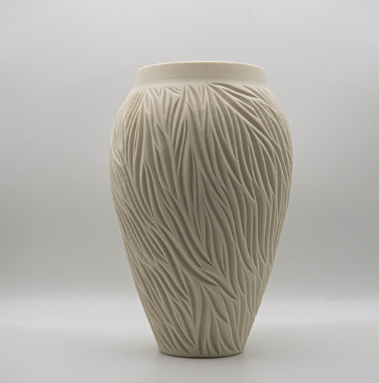 White Porcelain Vase XIII - Jasmine Samuels Ceramics