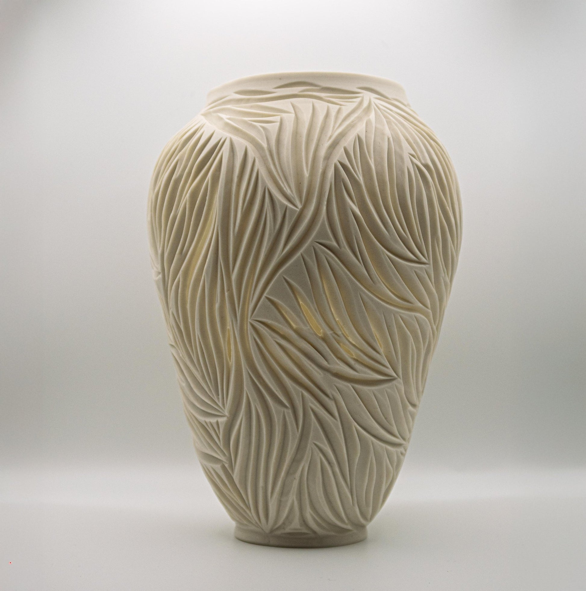 White Porcelain Vase XV - Jasmine Samuels Ceramics