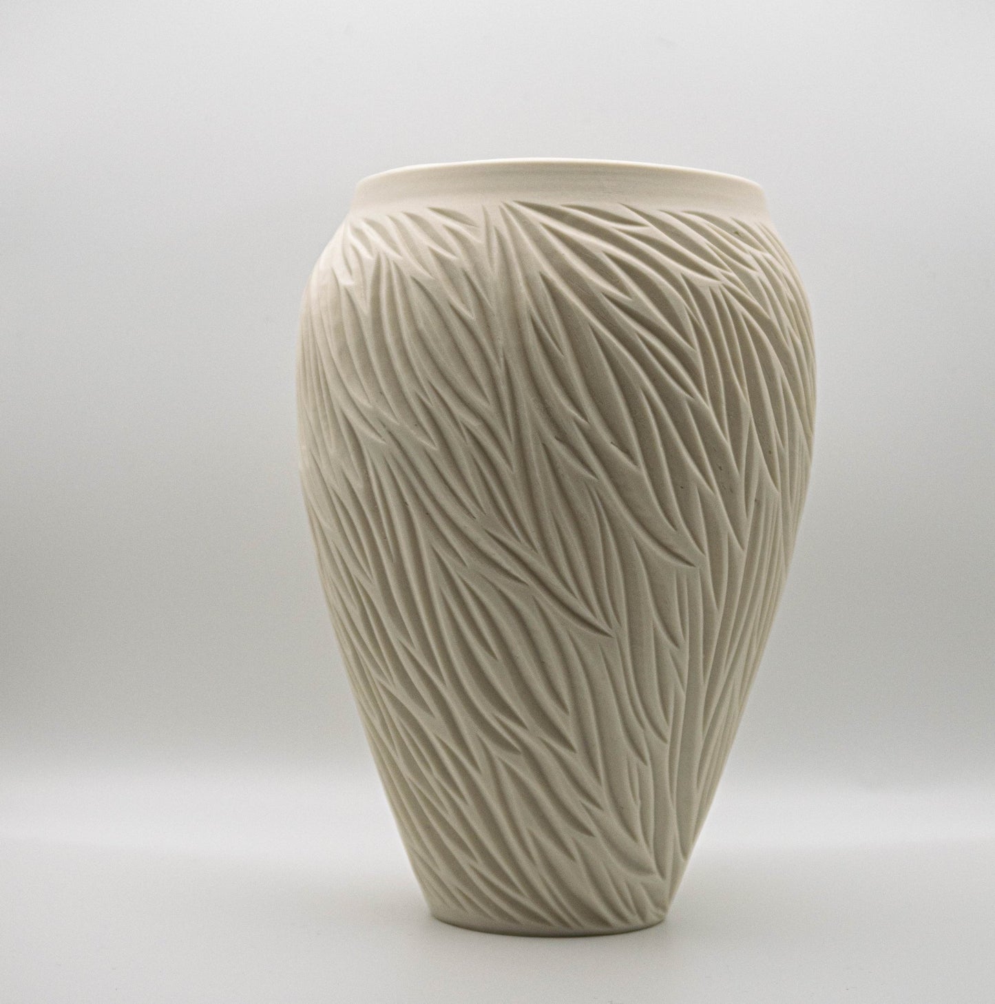 White Porcelain Vase XVII - Jasmine Samuels Ceramics